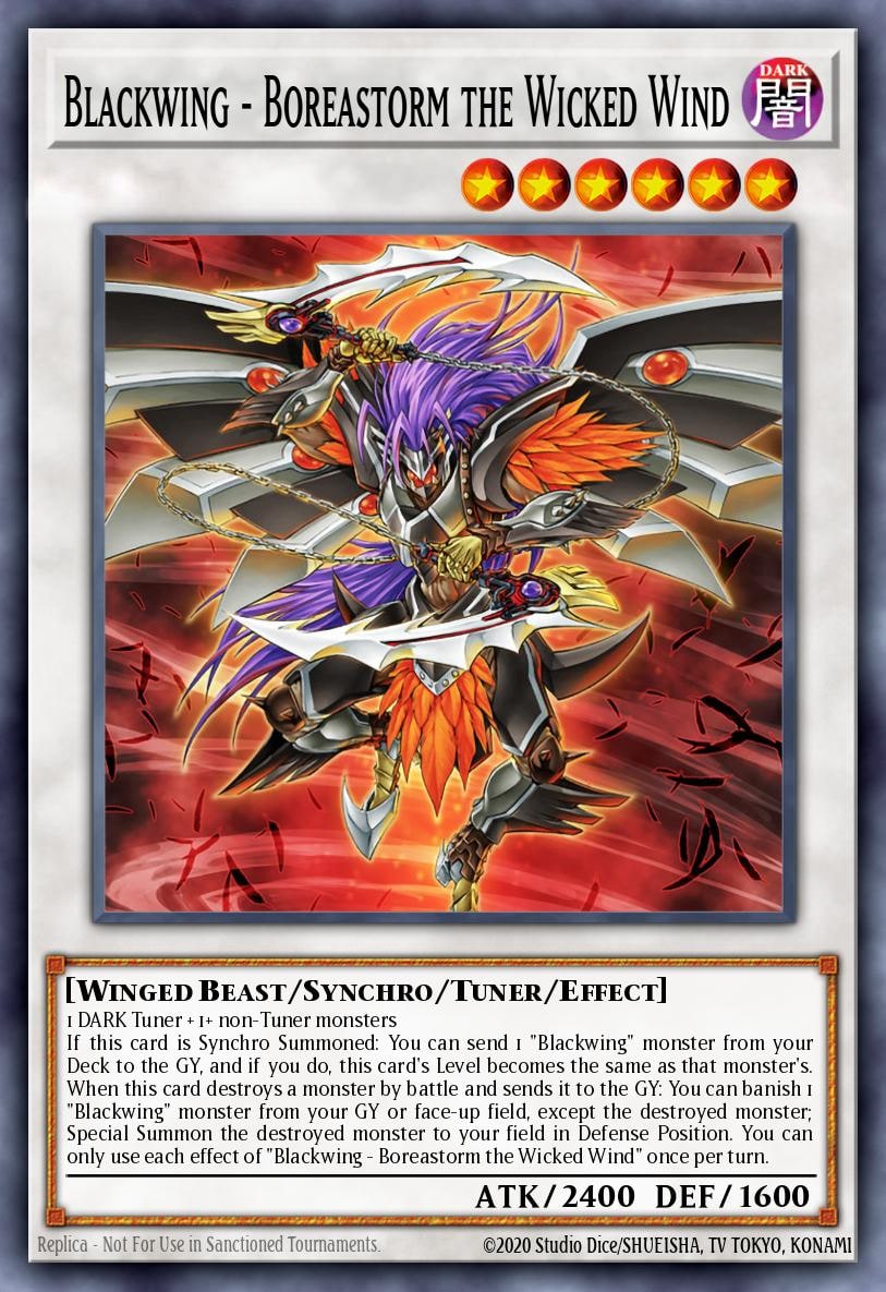 Blackwing - Boreastorm the Wicked Wind, Darkwing Blast DABL-EN043