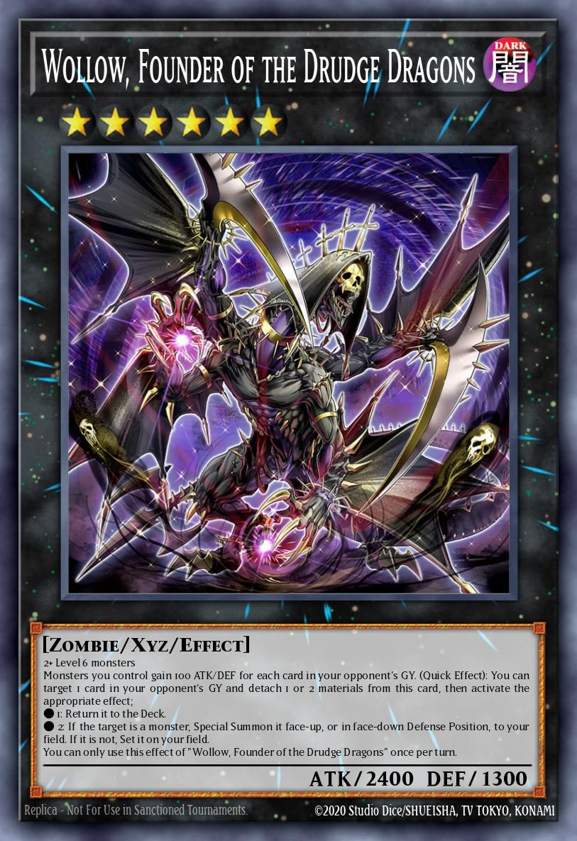 Wollow, Founder of the Drudge Dragons, Darkwing Blast DABL-EN047