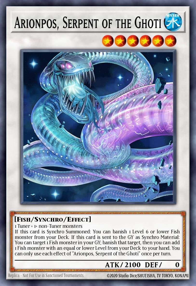 Arionpos, Serpent of the Ghoti, Darkwing Blast DABL-EN088