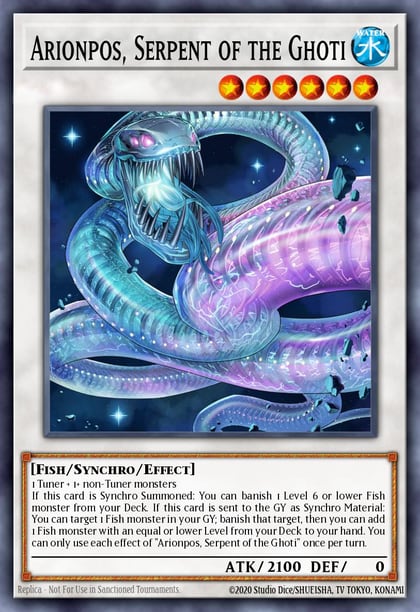 Arionpos, Serpent of the Ghoti, Darkwing Blast DABL-EN088