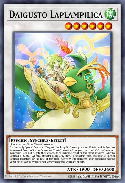 Daigusto Laplampilica, Dawn of Majesty DAMA-EN040