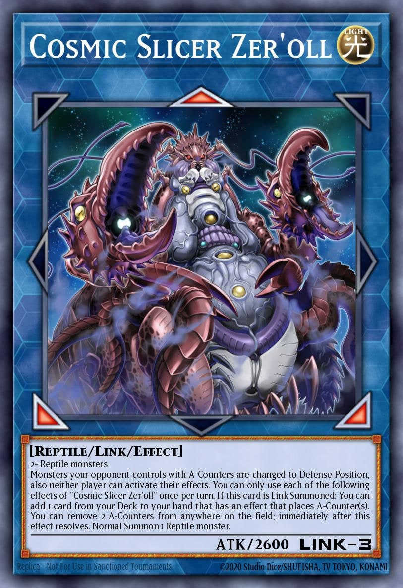 Cosmic Slicer Zer'oll, Dawn of Majesty DAMA-EN047