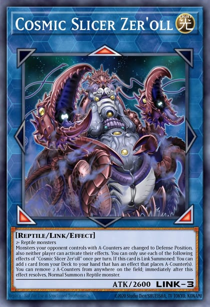 Cosmic Slicer Zer'oll, Dawn of Majesty DAMA-EN047