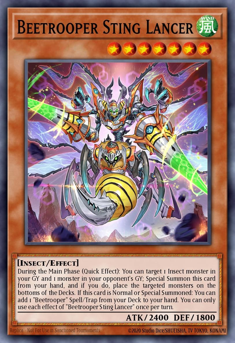 Beetrooper Sting Lancer, Dawn of Majesty DAMA-EN087