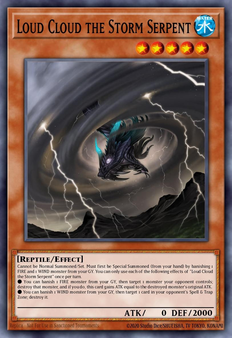 Loud Cloud the Storm Serpent, Dark Neostorm DANE-EN022