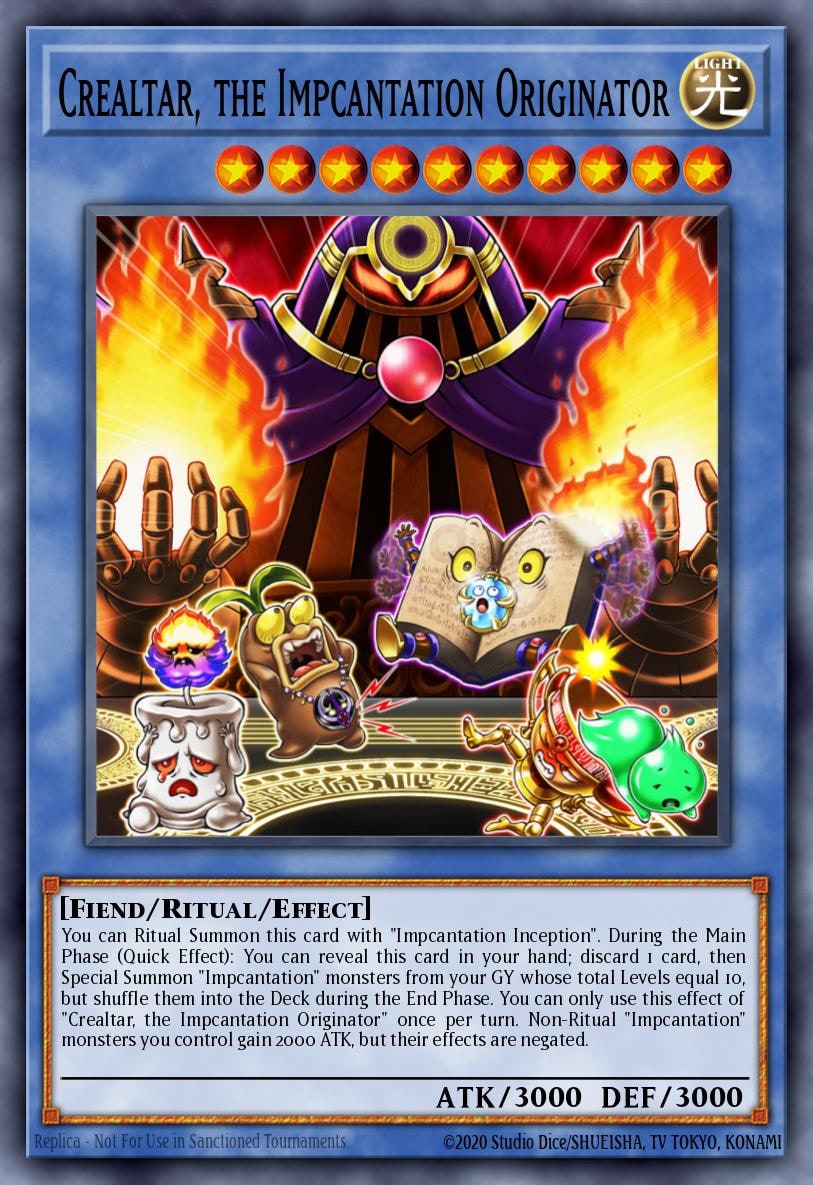 Crealtar, the Impcantation Originator, Dark Neostorm DANE-EN029