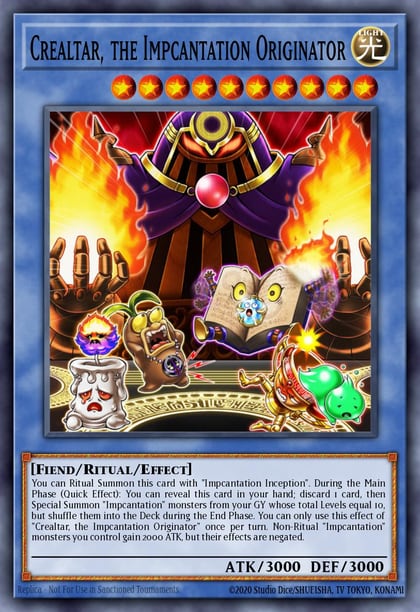 Crealtar, the Impcantation Originator, Dark Neostorm DANE-EN029
