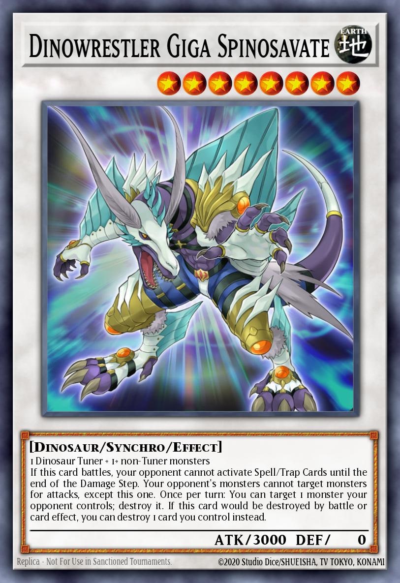 Dinowrestler Giga Spinosavate, Dark Neostorm DANE-EN034