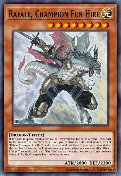 Rafale, Champion Fur Hire, Dark Saviors DASA-EN023