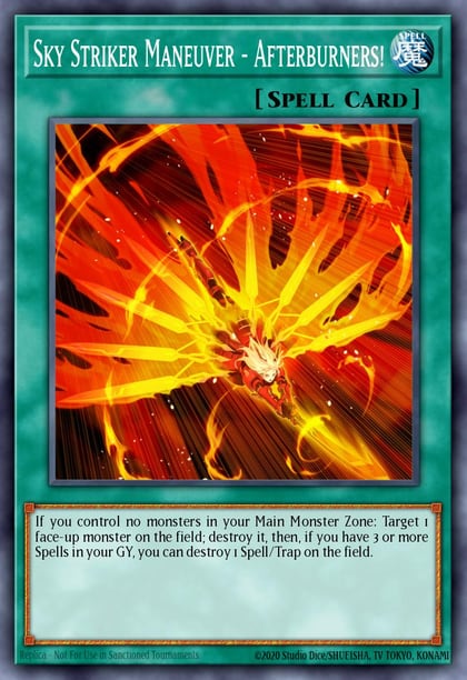 Sky Striker Maneuver - Afterburners!, Dark Saviors DASA-EN031