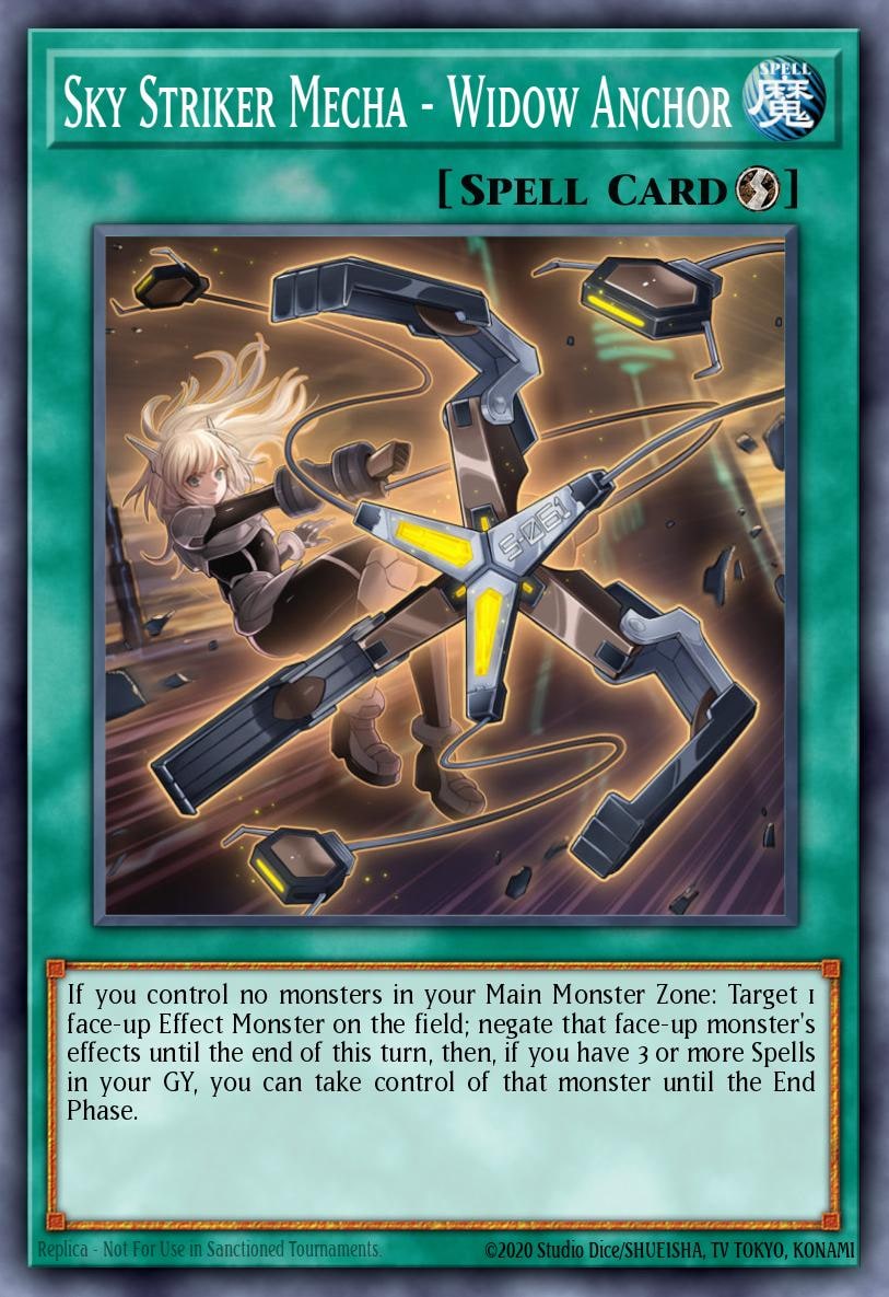 Sky Striker Mecha - Widow Anchor, Dark Saviors DASA-EN034