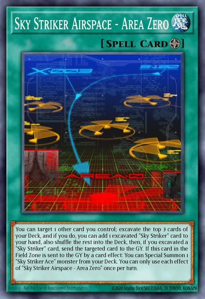 Sky Striker Airspace - Area Zero, Dark Saviors DASA-EN039