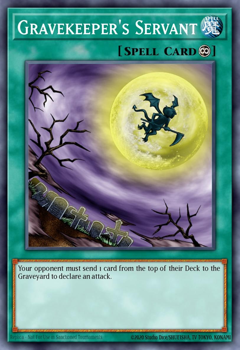 Gravekeeper's Servant, Dark Beginning 1 DB1-EN017