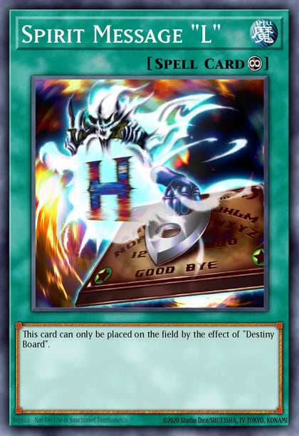 Spirit Message "L", Dark Beginning 2 DB2-EN025