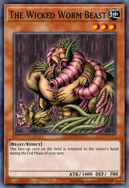 The Wicked Worm Beast, Dark Beginning 2 DB2-EN090