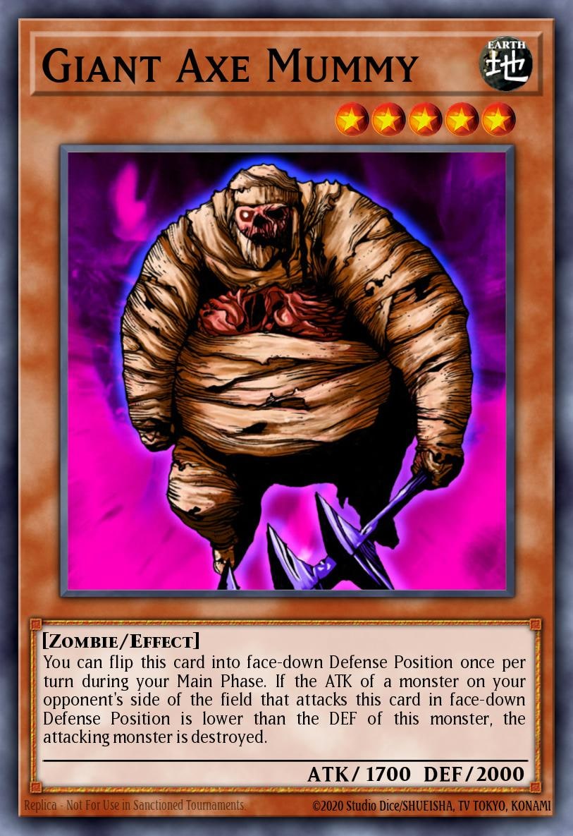 Giant Axe Mummy, Dark Beginning 2 DB2-EN223