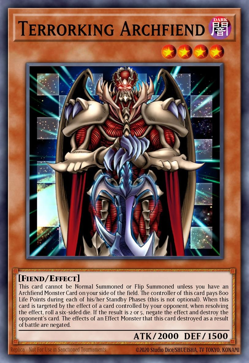 Terrorking Archfiend, Dark Crisis DCR-072