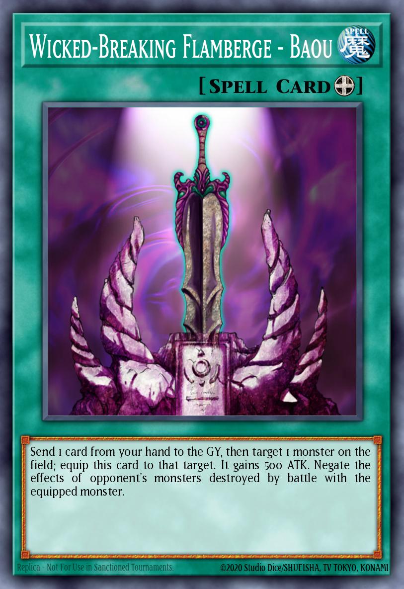 Wicked-Breaking Flamberge - Baou, Dark Crisis (Worldwide English) DCR-EN035