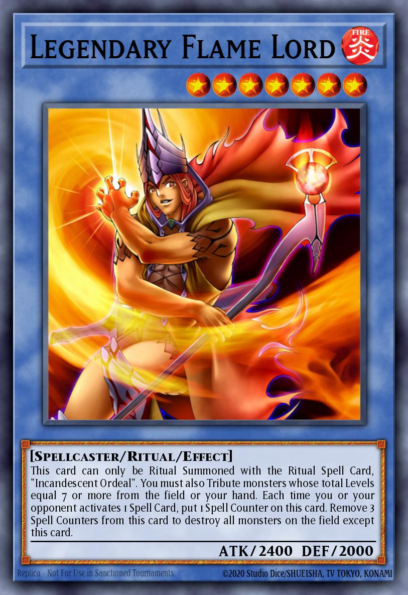 Legendary Flame Lord, Dark Crisis (Worldwide English) DCR-EN081