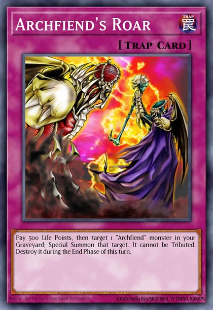 Archfiend's Roar, Dark Crisis (Worldwide English) DCR-EN099