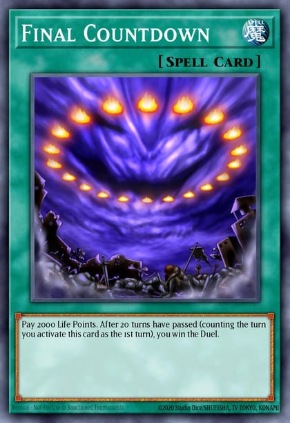 Final Countdown, Dark Crisis (25th Anniversary Edition) DCR-EN091