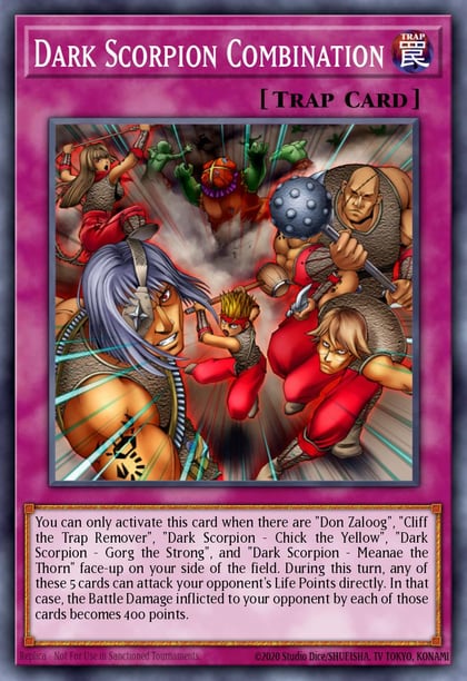 Dark Scorpion Combination, Dark Crisis (25th Anniversary Edition) DCR-EN098