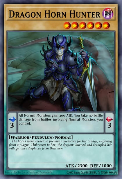Dragon Horn Hunter, Demo Deck 2016 DEM3-EN002