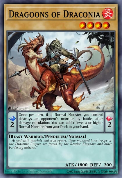 Dragoons of Draconia, Demo Deck 2016 DEM3-EN006