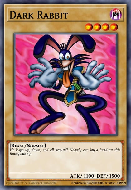 Dark Rabbit, Speed Duel Demo Deck 2020 DEM6-EN007