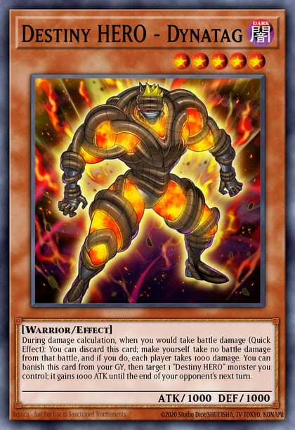 Destiny HERO - Dynatag, Destiny Soldiers DESO-EN002