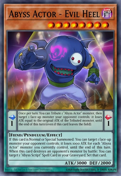 Abyss Actor - Evil Heel, Destiny Soldiers DESO-EN016