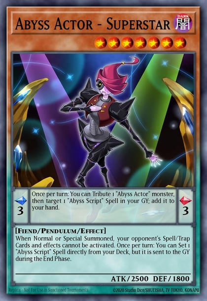 Abyss Actor - Superstar, Destiny Soldiers DESO-EN018