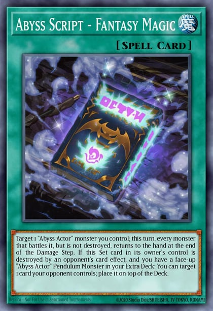 Abyss Script - Fantasy Magic, Destiny Soldiers DESO-EN023