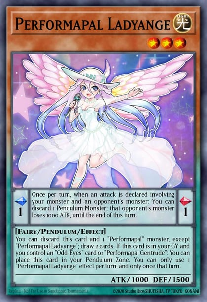 Performapal Ladyange, Dimension Force DIFO-EN002