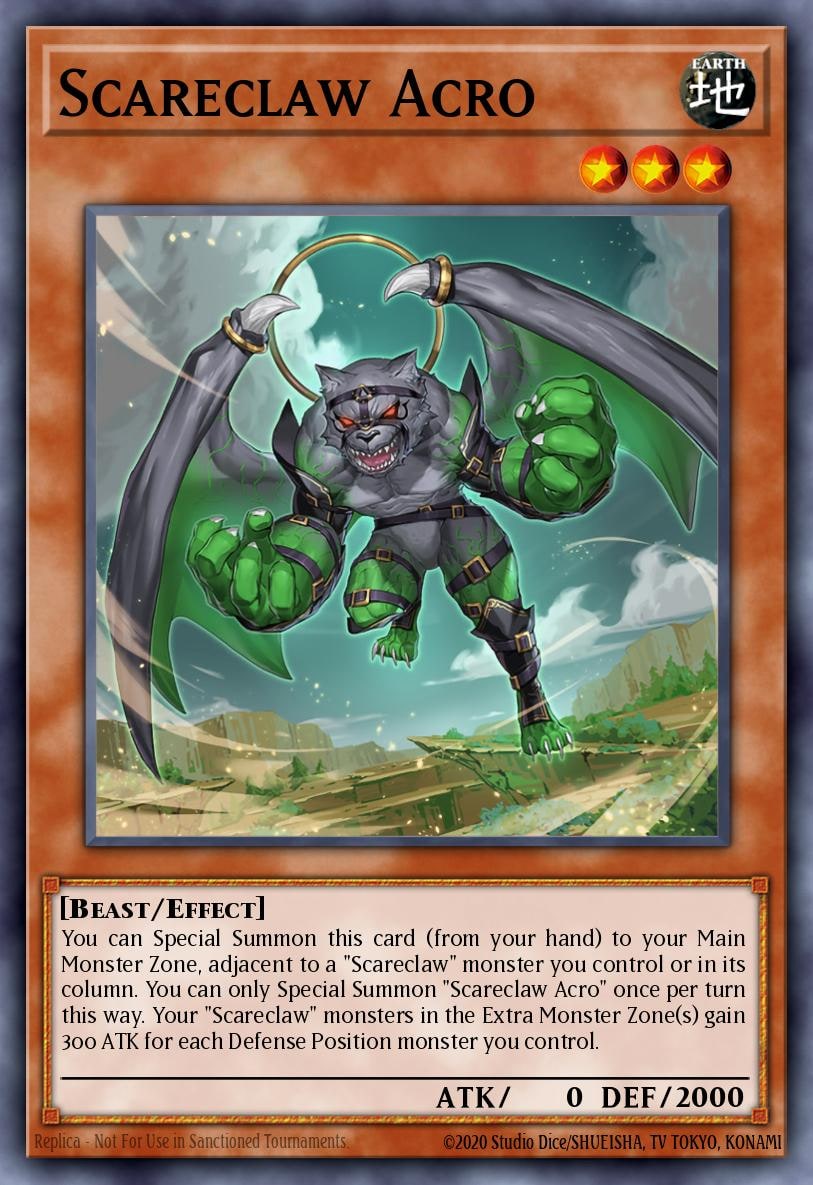 Scareclaw Acro, Dimension Force DIFO-EN011