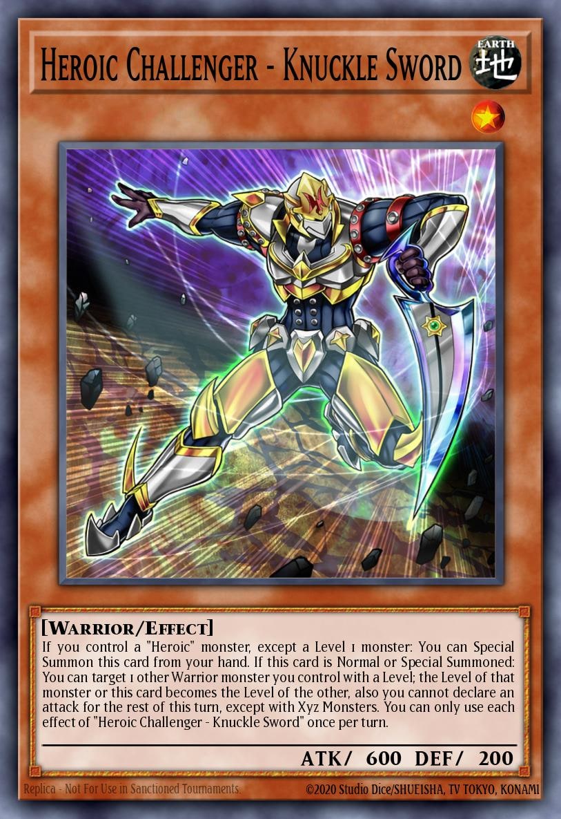 Heroic Challenger - Knuckle Sword, Dimension Force DIFO-EN015