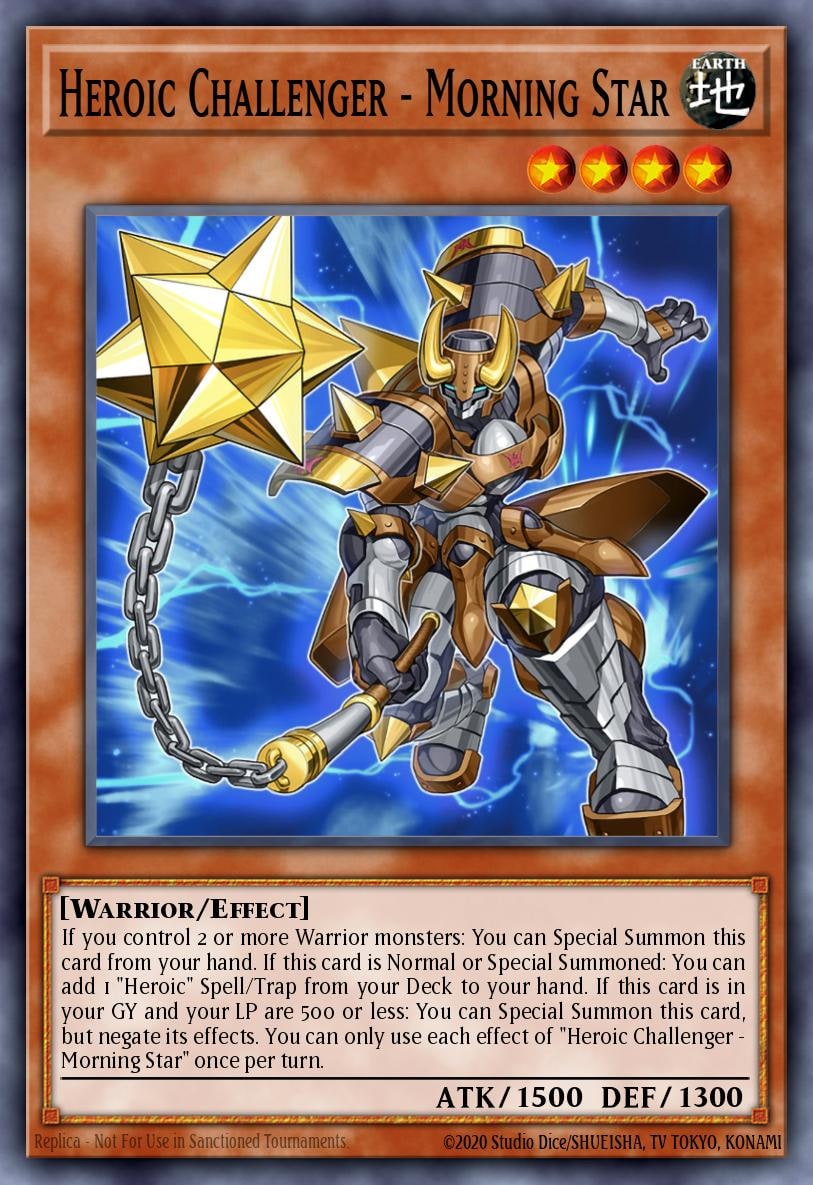 Heroic Challenger - Morning Star, Dimension Force DIFO-EN016