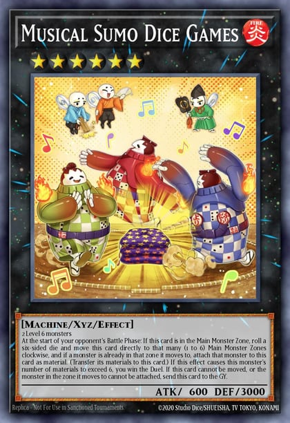 Musical Sumo Dice Games, Dimension Force DIFO-EN047