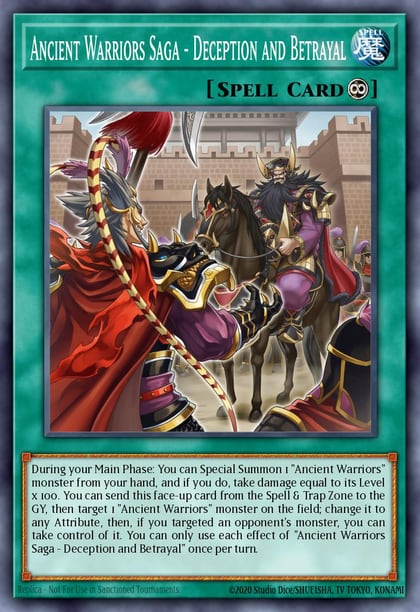 Ancient Warriors Saga - Deception and Betrayal, Dimension Force DIFO-EN064