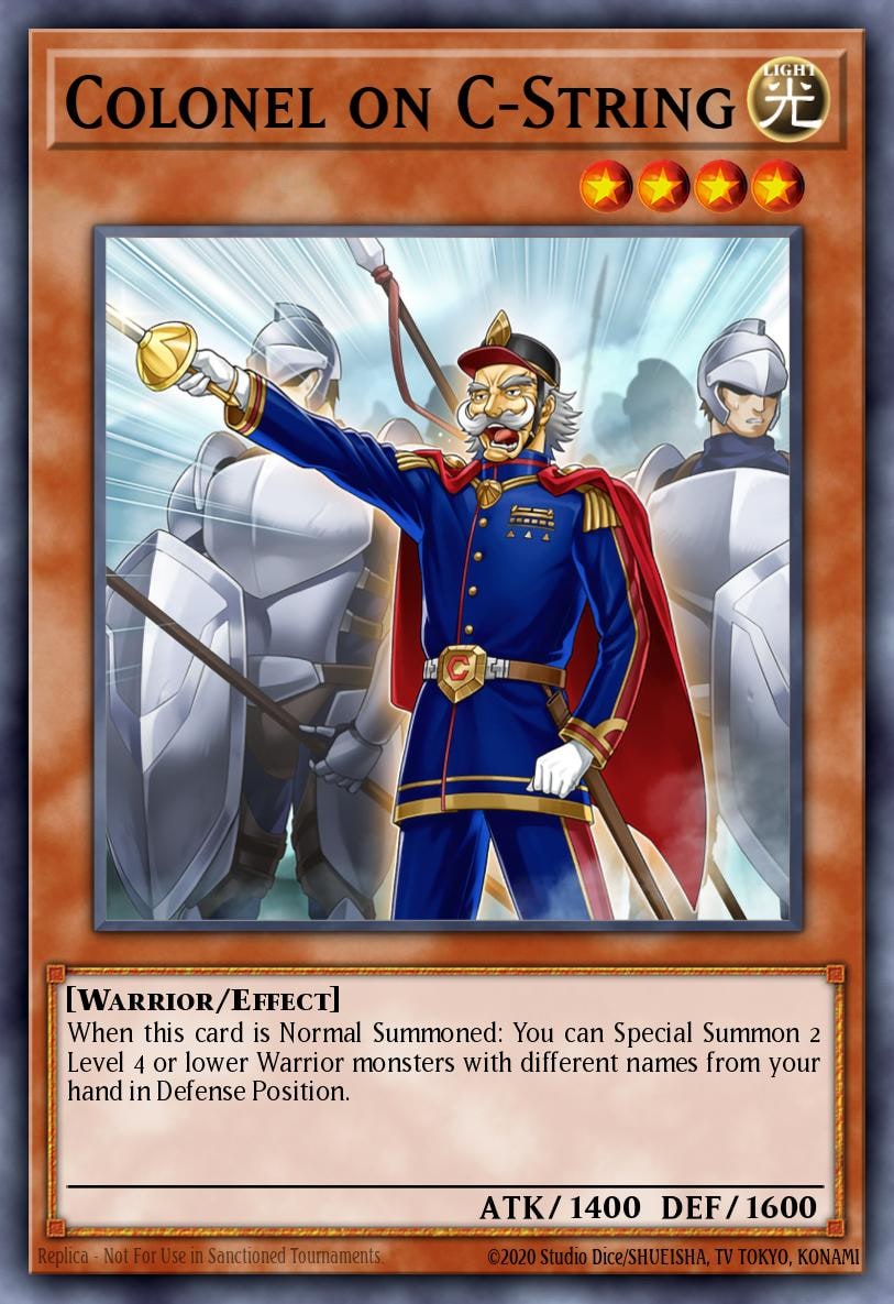 Colonel on C-String, Dimension Force DIFO-EN081