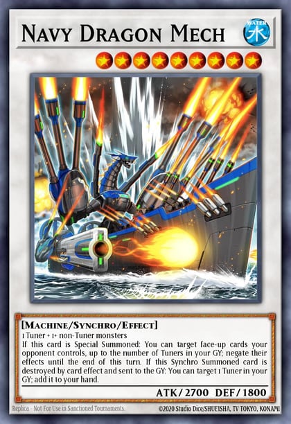 Navy Dragon Mech, Dimension Force DIFO-EN082