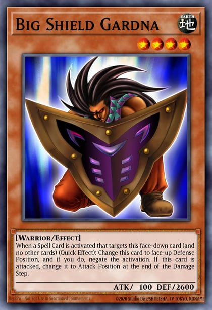Big Shield Gardna (Green), Duelist League Promo DL09-EN004