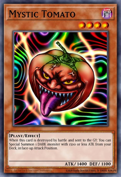 Mystic Tomato (Green), Duelist League Promo DL09-EN006