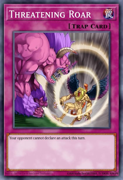 Threatening Roar (Green), Duelist League Promo DL09-EN020