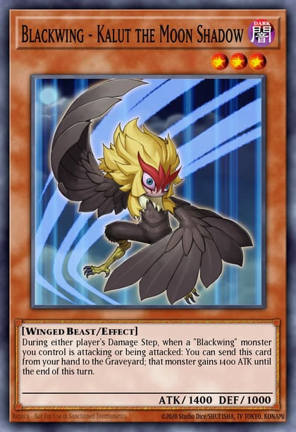 Blackwing - Kalut the Moon Shadow (Red), Duelist League Promo DL11-EN013