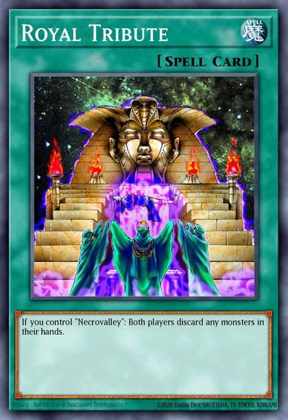 Royal Tribute (Green), Duelist League Promo DL11-EN017
