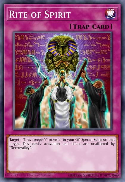 Rite of Spirit (Blue), Duelist League Promo DL11-EN019