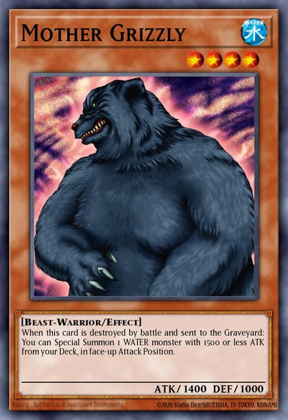 Mother Grizzly (Red), Duelist League Promo DL12-EN004