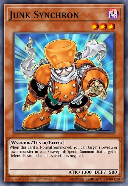Junk Synchron (Blue), Duelist League Promo DL12-EN010