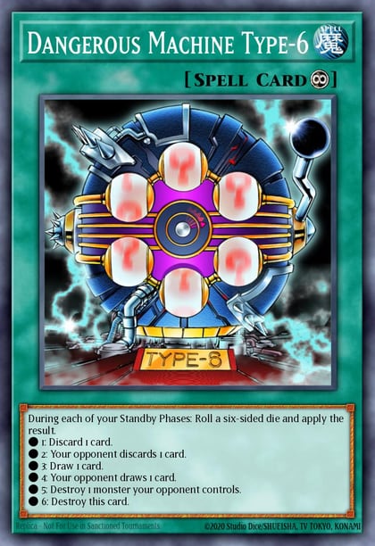 Dangerous Machine Type-6 (Blue), Duelist League Promo DL12-EN016